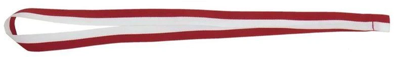 20 mm juosta - balta ir raudona be karabino