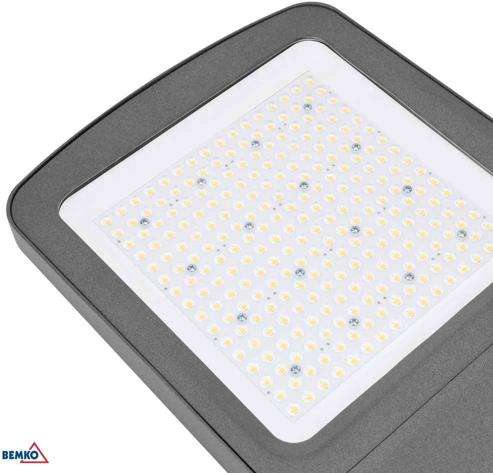200W LED prožektorius CAMPUS, pilkas, 3000K, IP66