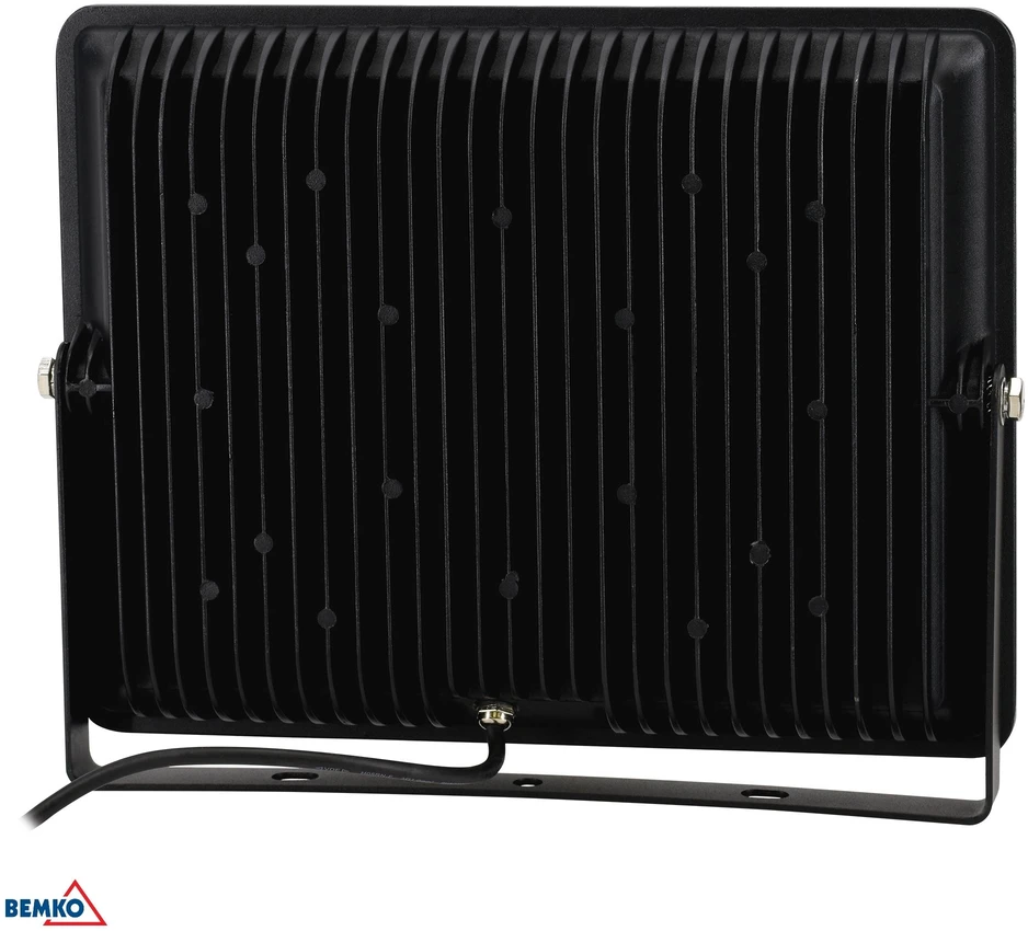 200W LED prožektorius LOFOT, juodas, 6000K, IP65
