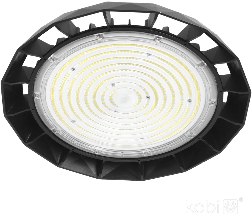 200W LED UFO šviestuvas ANICA, juodas, 4000K, IP65, DALI