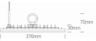 200W LED UFO šviestuvas, juodas, 4000K, IP65, 63200NA/C