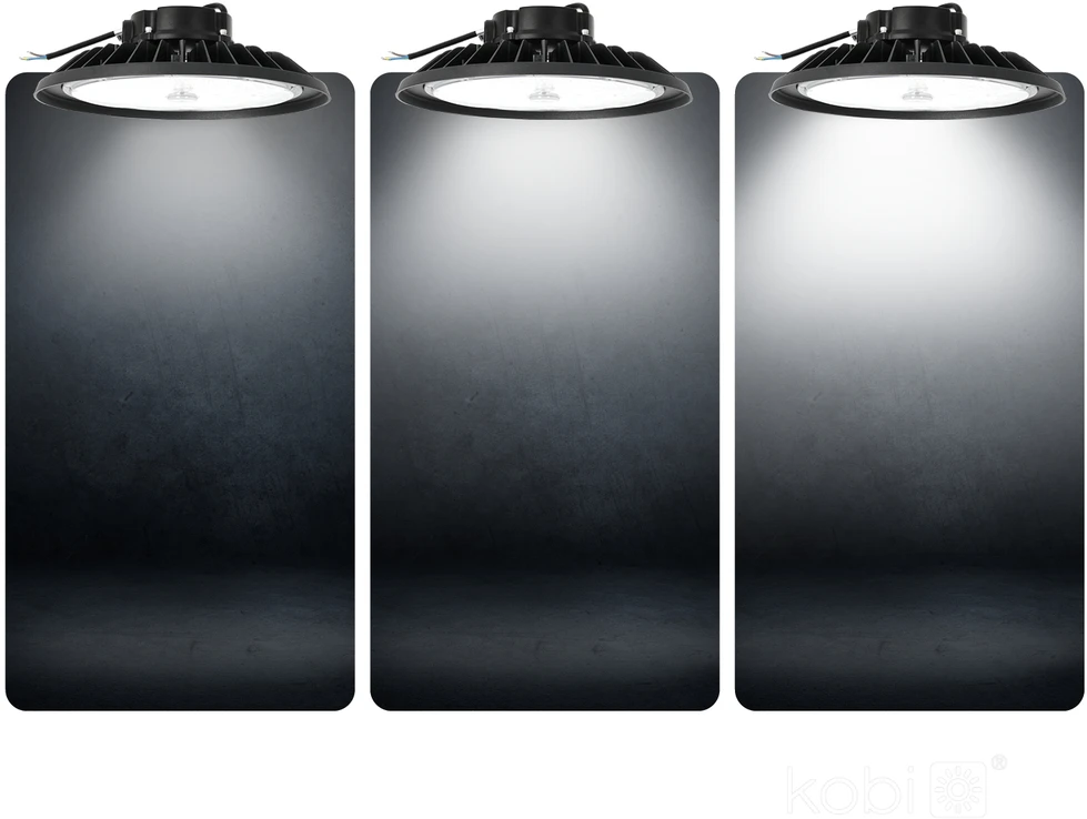 200W LED UFO šviestuvas RIO, juodas, 4000/5000K, IP66