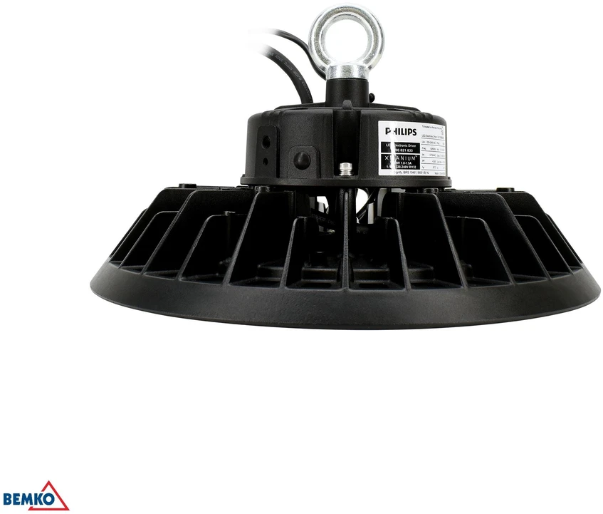Luxmena 200W LED UFO šviestuvas ULTRAS, juodai pilkos sp., 4000K, IP65