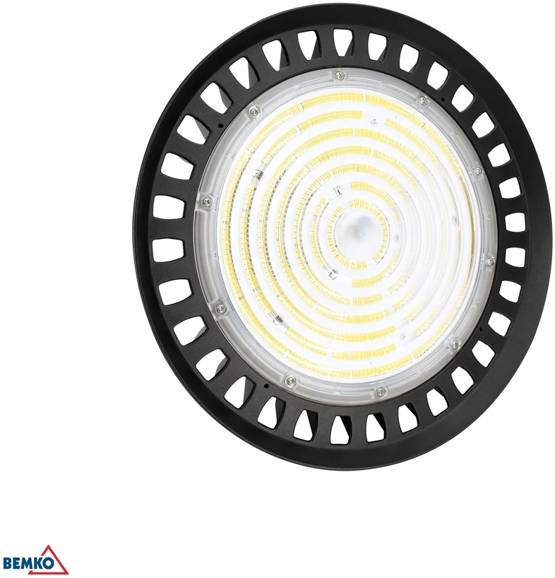 Luxmena 200W LED UFO šviestuvas ULTRAS, juodai pilkos sp., 4000K, IP65