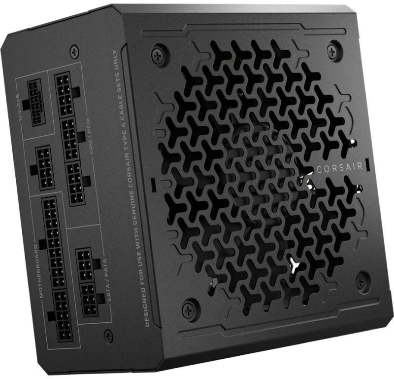2025 m. „RMe“ serija, RM1000e, 1000 W, ATX 3.1, „PCIe 5.1 GOLD“ sertifikuotas