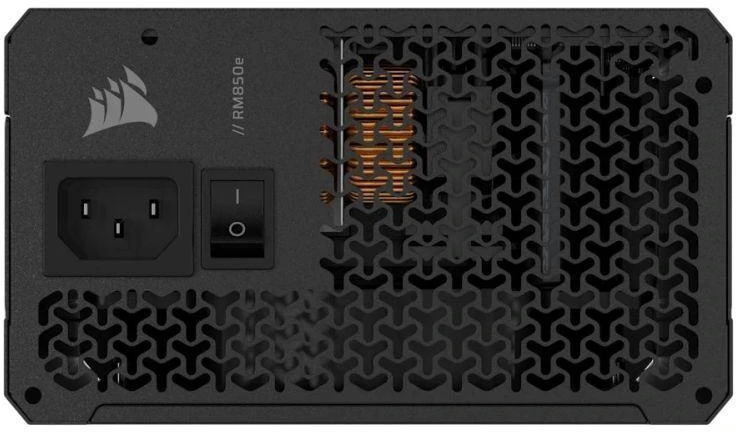 2025 m. „RMe“ serija, RM850e, 850 W, ATX 3.1, PCIe 5.1, „GOLD“ sertifikatas