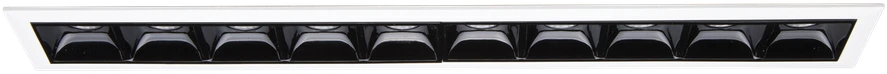 Ideal Lux 20W recessed lamp 10 lights LIKA, 3000K, transparent