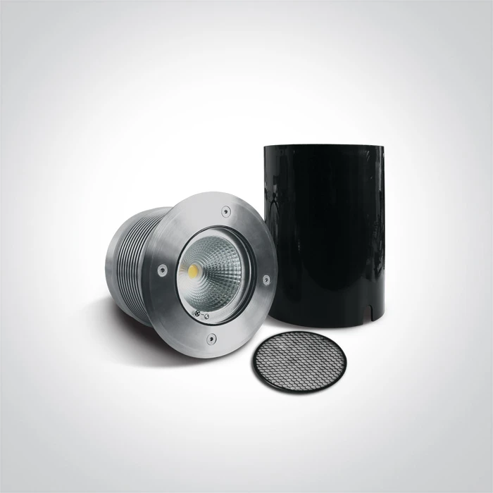 20W LED įleidžiamas į žemę šviestuvas, nerūdijančio plieno sp., 3000K, 69050/W