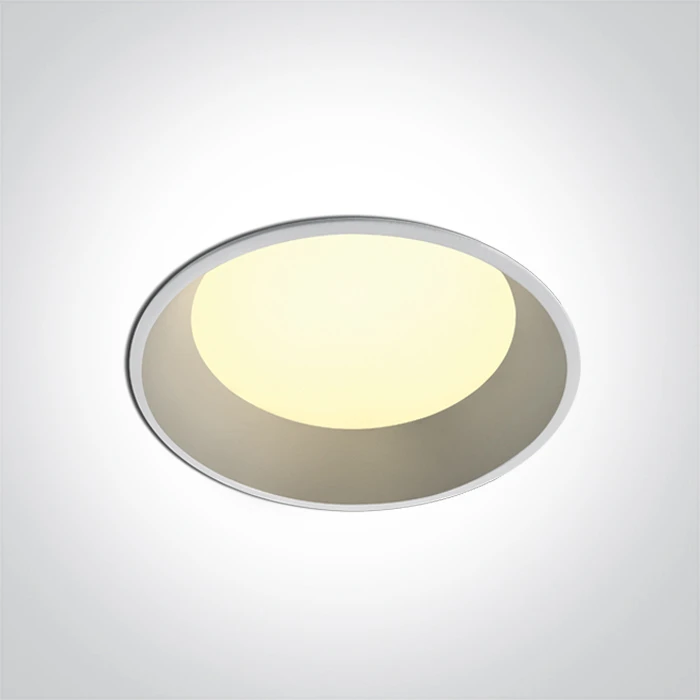 20W LED įleidžiamas šviestuvas, baltas, 3000/4000/5000K, IP65, 10120FD/W/V