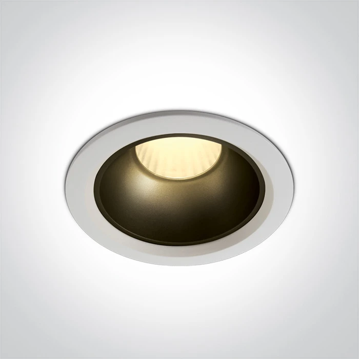 20W LED įleidžiamas šviestuvas, baltas, 3000K, 10120Z/W/W
