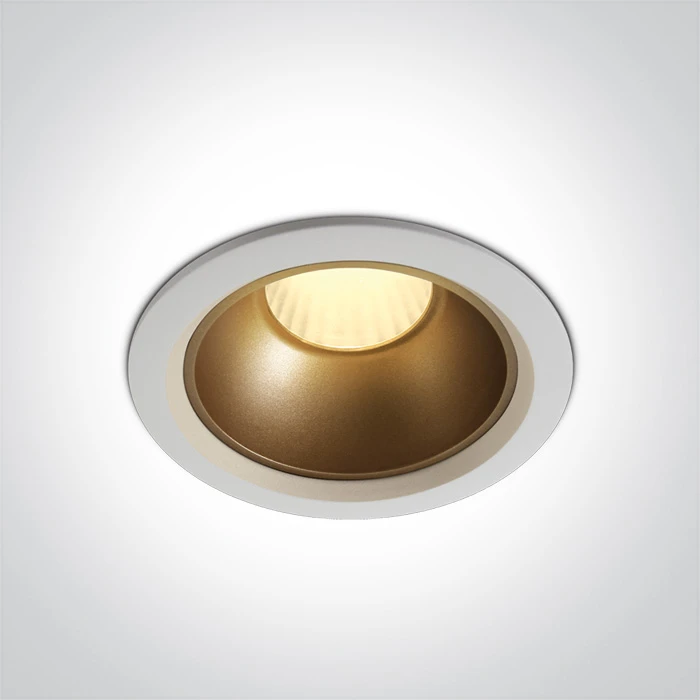 20W LED įleidžiamas šviestuvas, baltas, 3000K, 10120Z/W/W