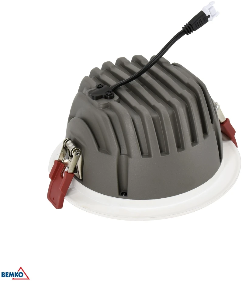 Bemko 20W LED įleidžiamas šviestuvas FALED, baltas, 3000K, IP44/IP20