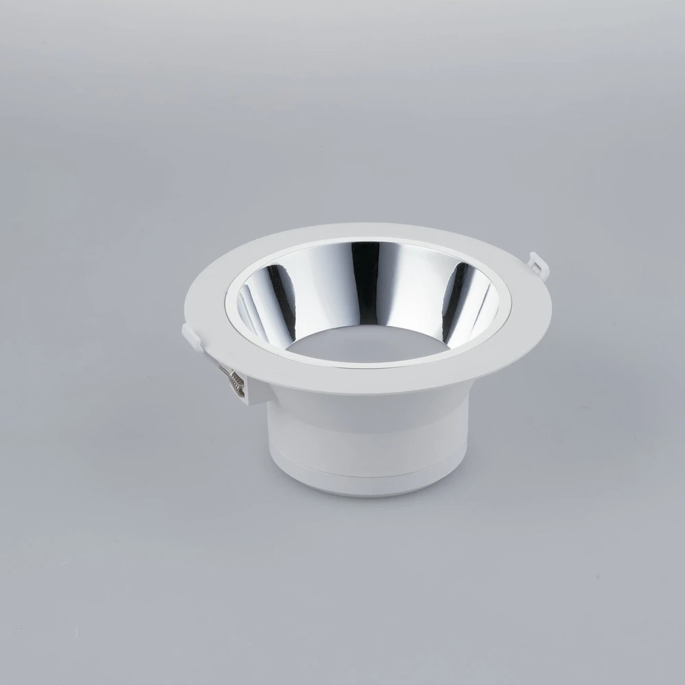 20W LED įleidžiamas šviestuvas MACK, baltos/chromo sp., 4000K