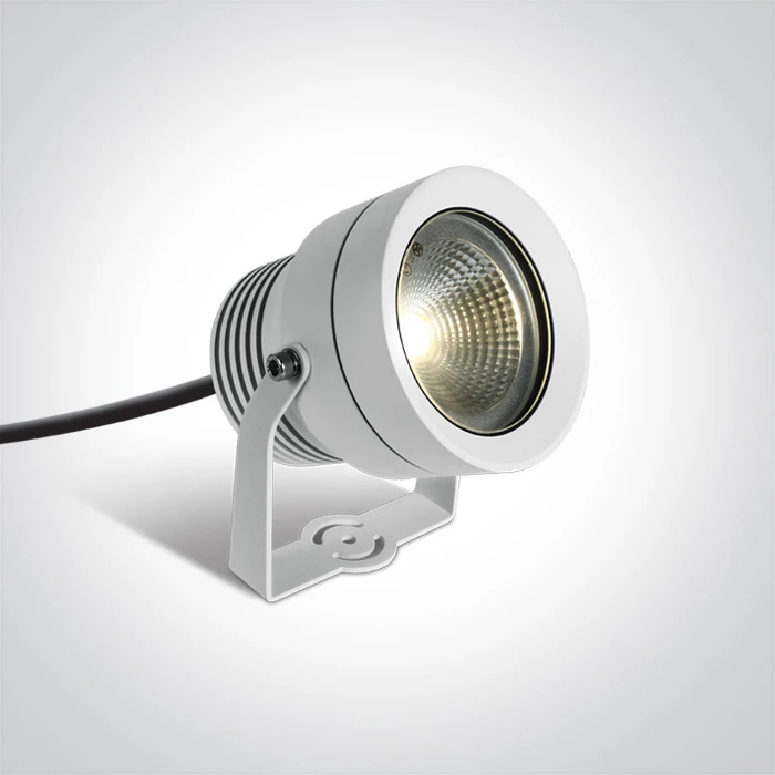 20W LED įsmeigiamas sodo šviestuvas, baltas, 3000K, IP65, 7047/W/W