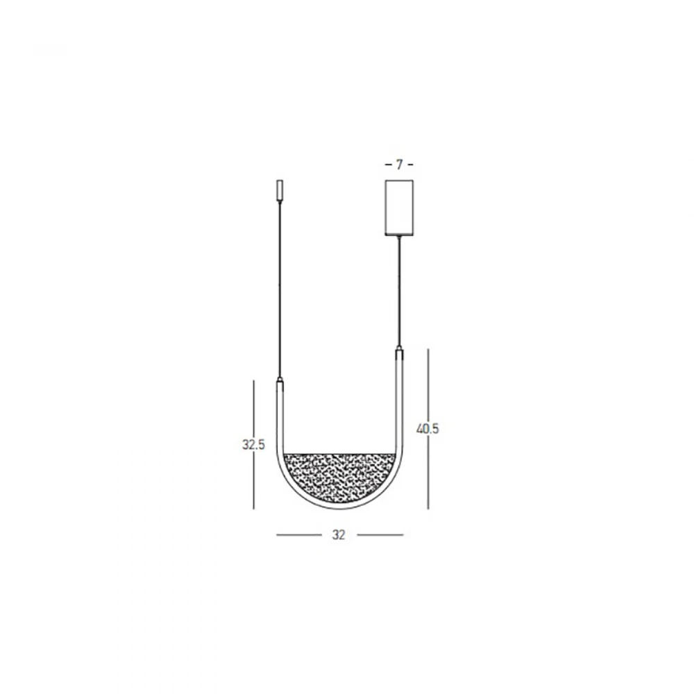 20W LED pakabinamas šviestuvas, matinės juodos/šviesiai pilkos sp., 3000/4000K, dimeriuojamas, 23166