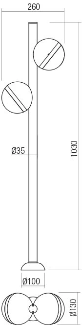 20W LED pastatomas lauko šviestuvas MAGNUS, tamsiai pilkas, 3000K, IP54, 90559