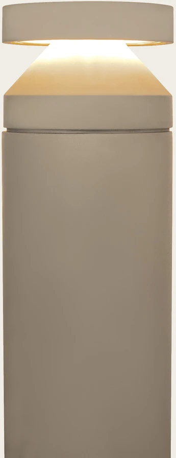20W LED pastatomas lauko šviestuvas, pilkas, 3000K, IP65, E478