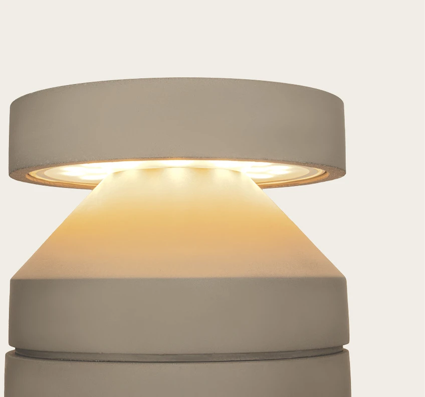 20W LED pastatomas lauko šviestuvas, pilkas, 3000K, IP65, E477
