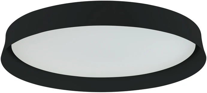 Lubinis šviestuvas 20W LED paviršinis lubų šviestuvas, juodas, 3000K, dimeriuojamas, 22128