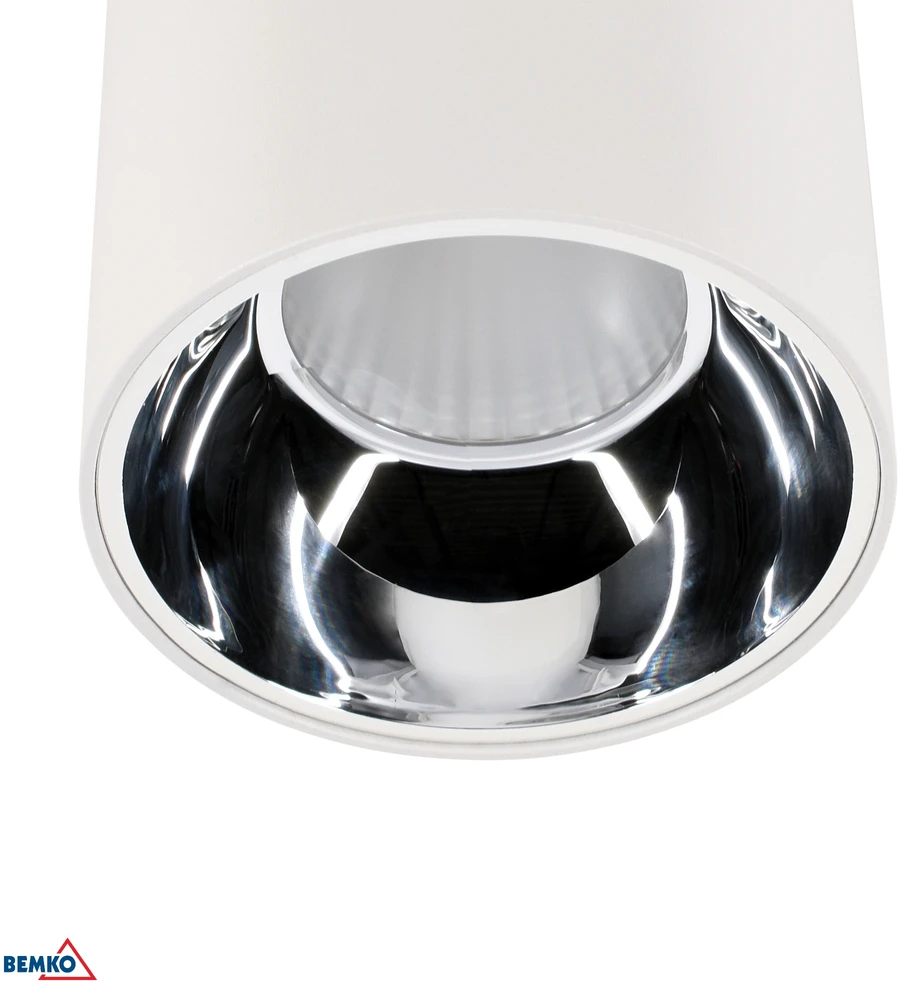 Lubinis šviestuvas Bemko 20W LED paviršinis šviestuvas MAFED, baltas, 3000K, IP44/IP20