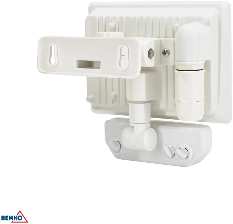 Bemko 20W LED prožektorius su judesio davikliu LFX, baltas, 4000K, IP65