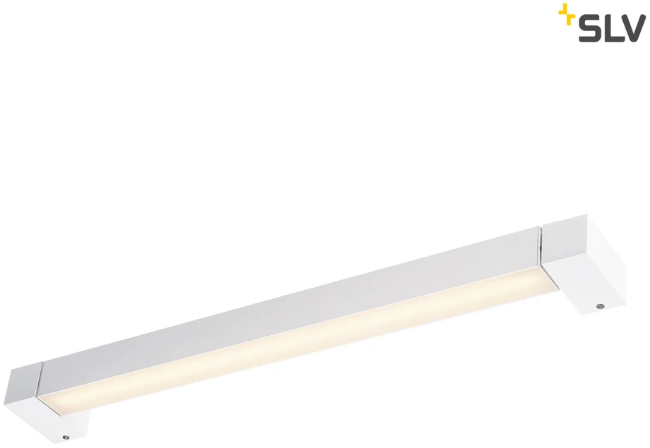 Sieninis šviestuvas 20W LED sieninis/lubų šviestuvas LONG GRILL, baltas, 3000K