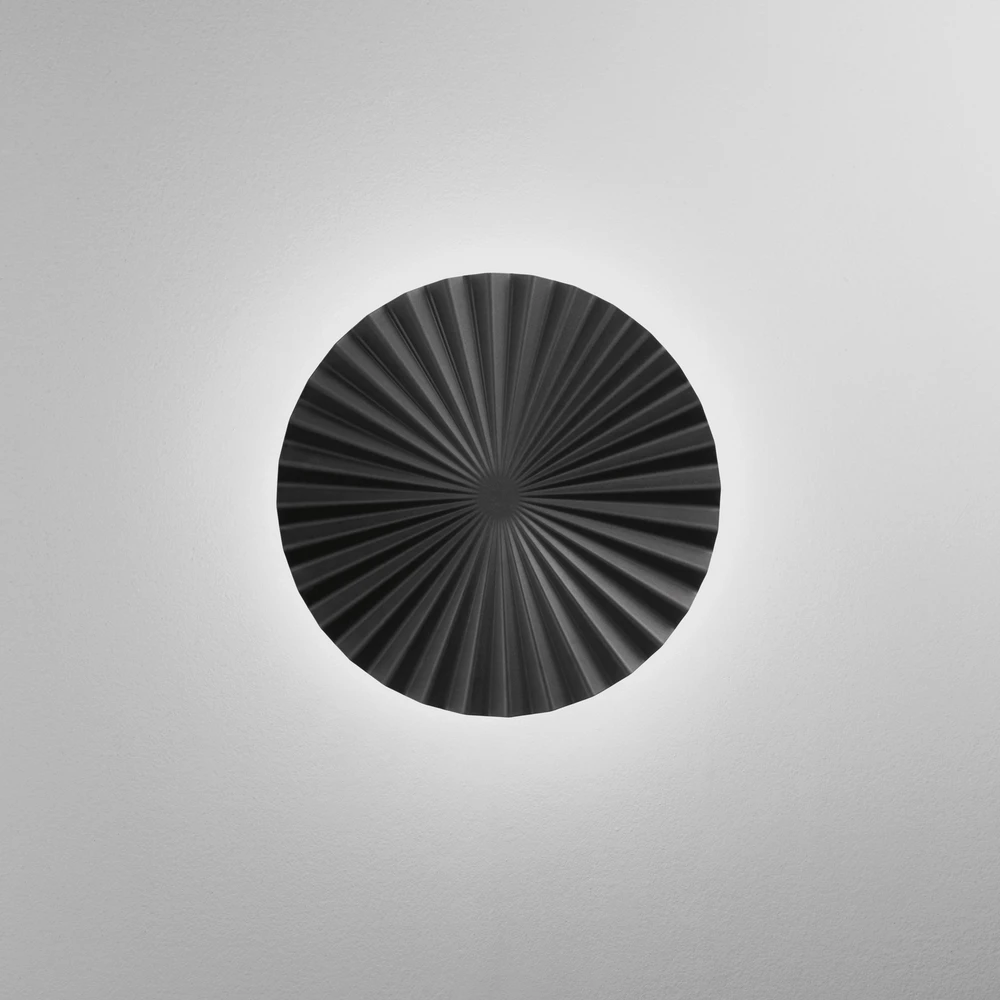 20W LED sieninis šviestuvas ANADARA, juodas, CCT