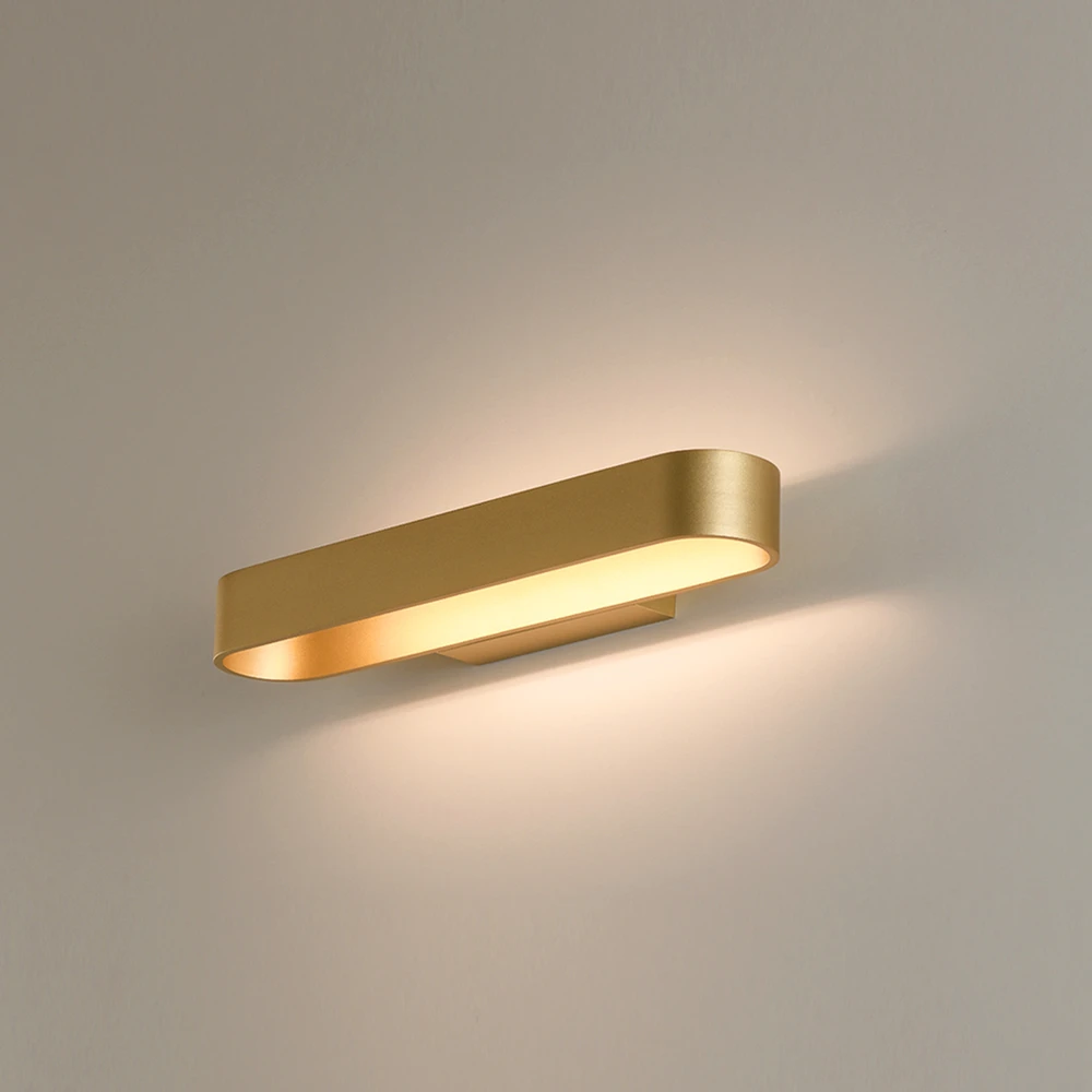 20W LED sieninis šviestuvas GALA, aukso sp., 2700/3000/4000K, dimeriuojamas, A3189073ODT