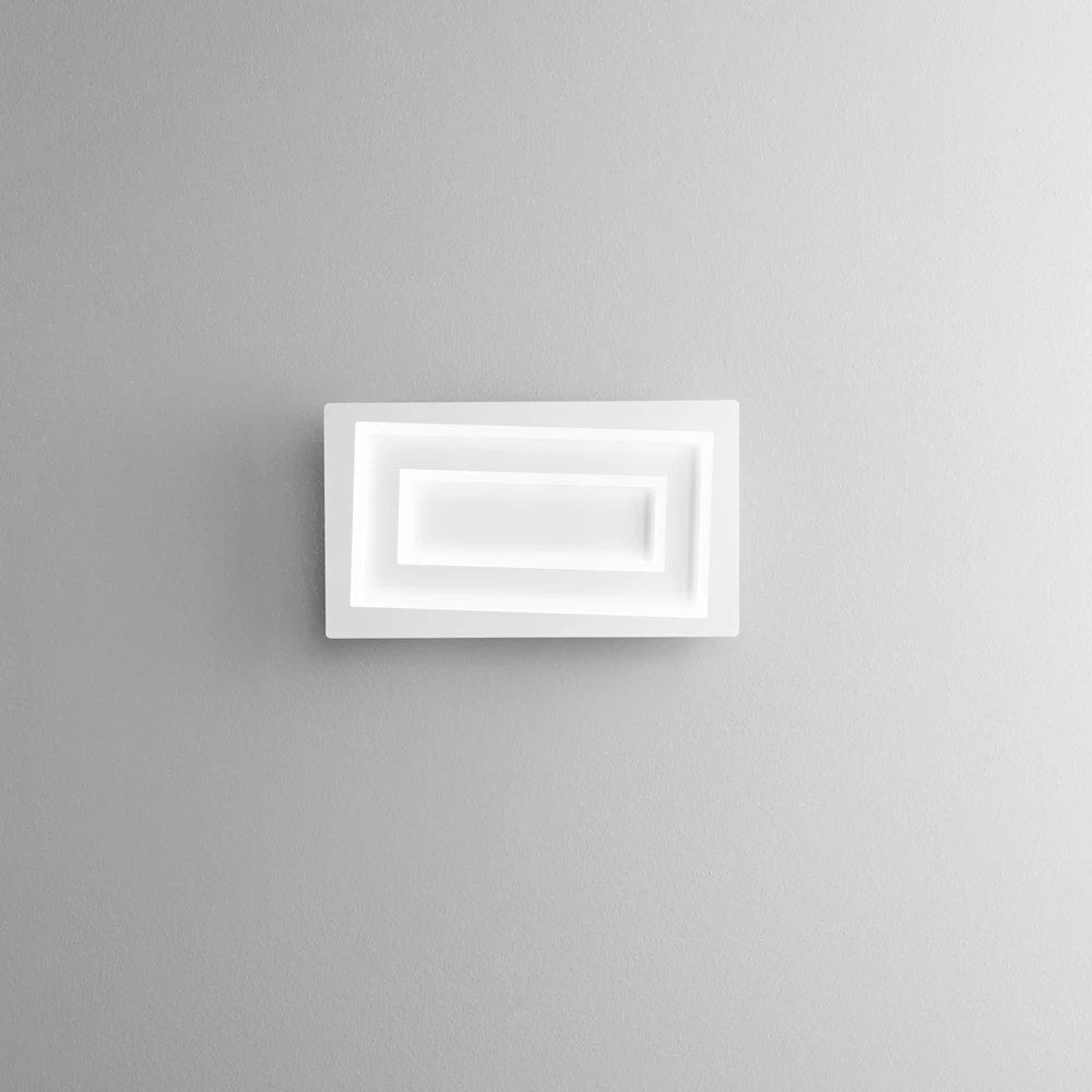 20W LED sieninis šviestuvas HYPNOTIC, baltas, CCT