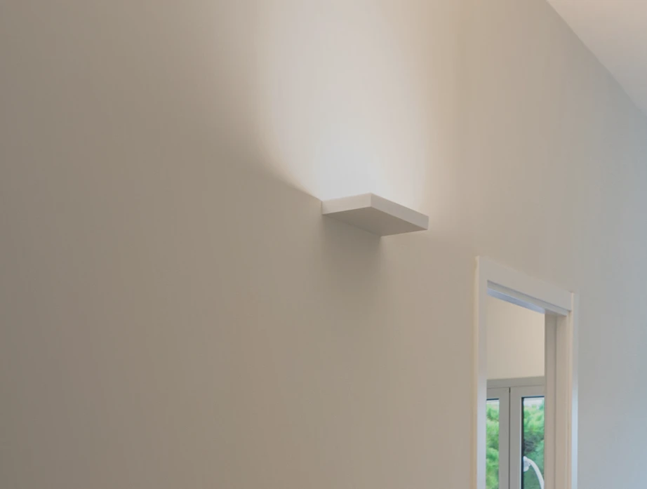 20W LED sieninis šviestuvas REC MINI, baltas, 3000K, dimeriuojamas