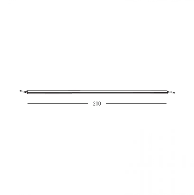 20W LED šviečiantis kabelis, montuojamas į ZAMBELIS bėgelį, baltas, 3200K, DALI, IP65, 2m, E387