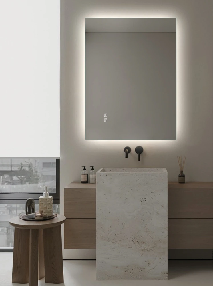 Sieninis šviestuvas 20W LED šviestuvas - veidrodis, chromo sp., 3000/4000K, dimeriuojamas, IP44, 25391