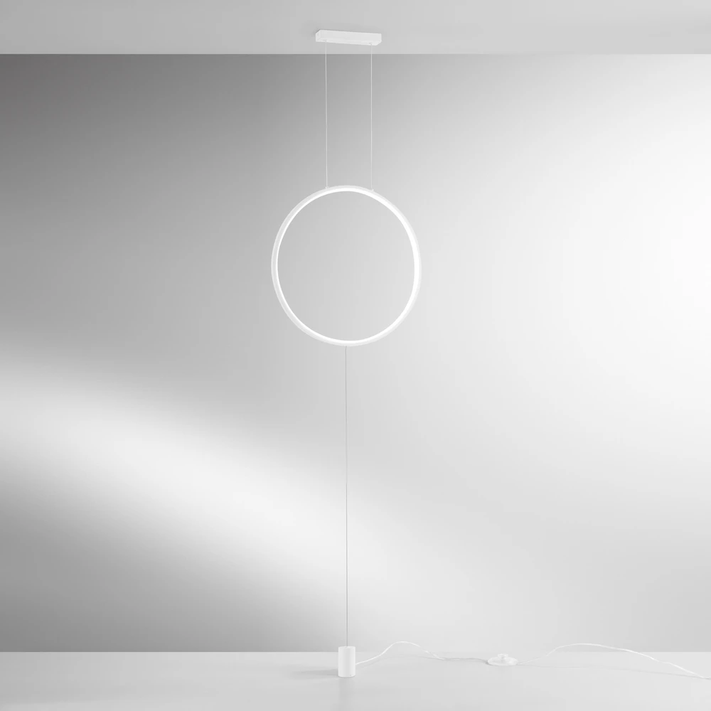 20W LED toršeras PORTAL, baltas, CCT