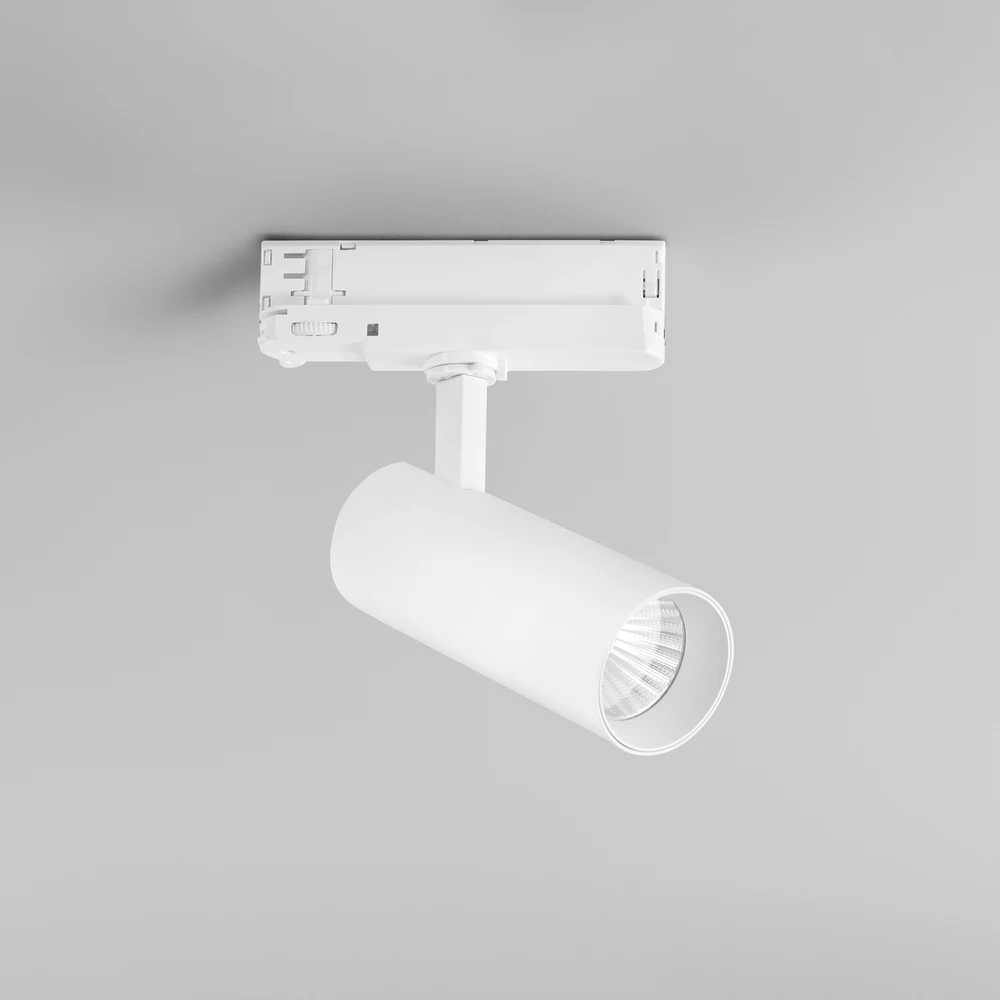 20W LED trifazis bėginis šviestuvas JET, baltas, CCT