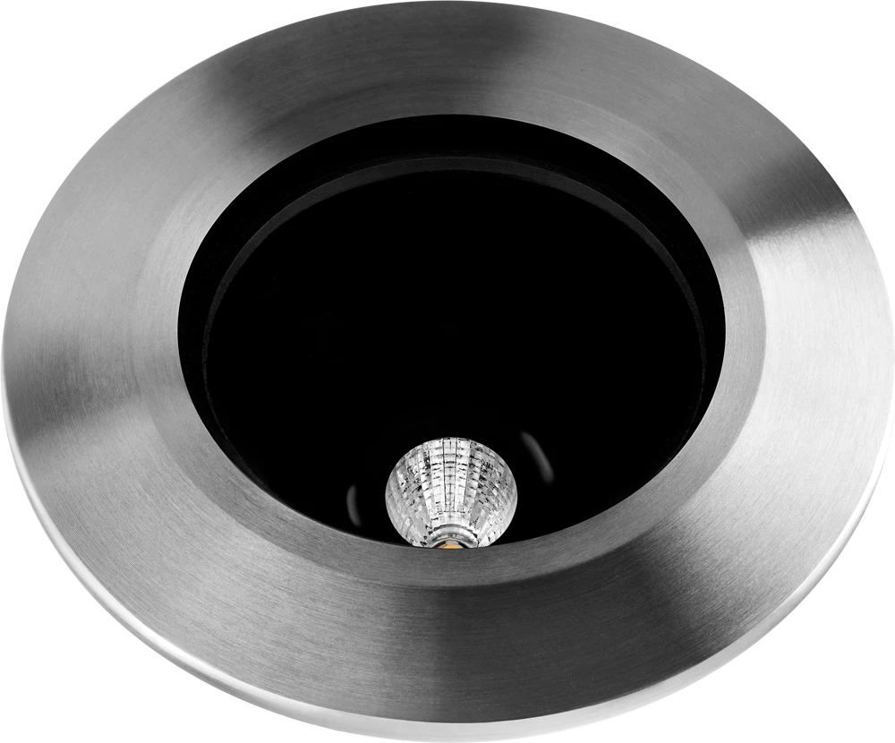 Sieninis šviestuvas 2.1W LED įleidžiamas šviestuvas ARKOSLIGHT DARK, 3000K (šiltai balta), IP65