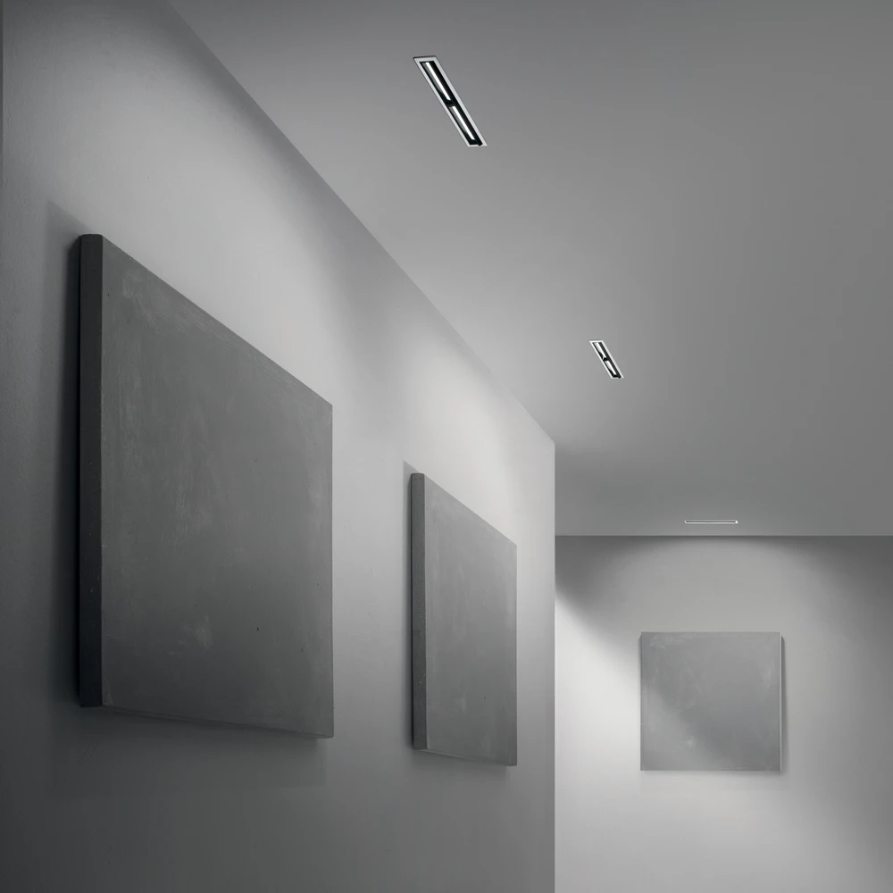 21W LED įleidžiamas šviestuvas LIKA, baltas, 3000K, asimetrinis šviesos kampas, 367330