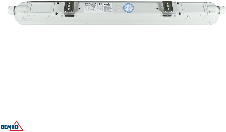 Bemko 21W LED linijinis šviestuvas BALWIR, pilkas, 6000K, IP65
