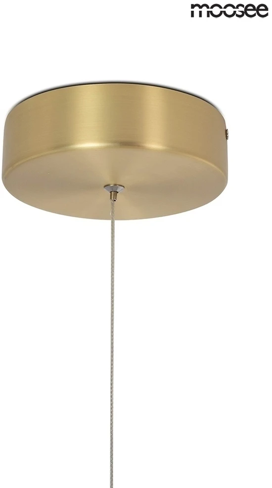 22,4W LED pakabinamas šviestuvas SERPIENTE, aukso sp., 3000K