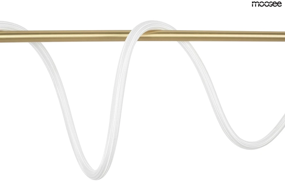 22,4W LED pakabinamas šviestuvas SERPIENTE, aukso sp., 3000K