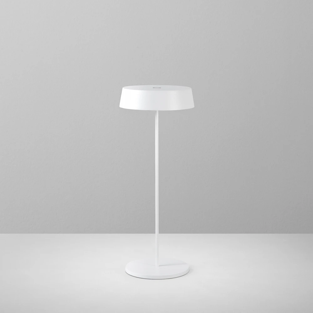 2,2W LED įkraunamas stalo šviestuvas COCKTAIL, baltas, dimeriuojamas, IP54