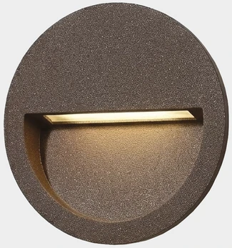 2,2W LED įleidžiamo montavimo sieninis šviestuvas SPICA, rūdžių sp., 2200/2700/3200/4000K, IP65, E2061071M