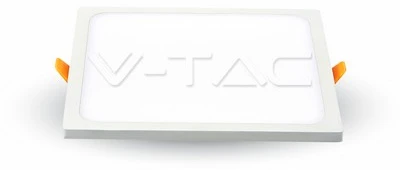 22W LED įmontuojama panelė V-TAC Trimless, kvadratinė (6000K) šaltai balta