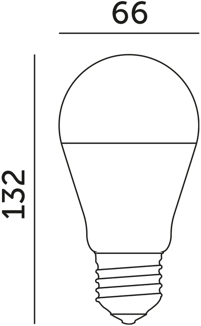 22W LED lemputė GS, E27, balta, 4000K, 180°