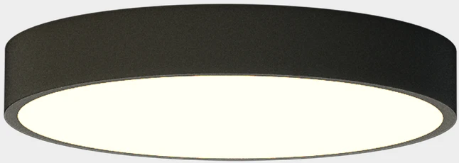 22W LED lubinis šviestuvas LONDON, juodas, 2700/3000/4000K, dimeriuojamas, P3760272NDP