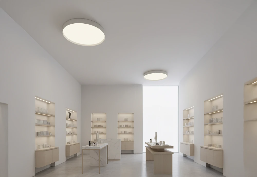 22W LED lubinis šviestuvas MINSK, baltas, 2700/3000/4000K, P3758172B