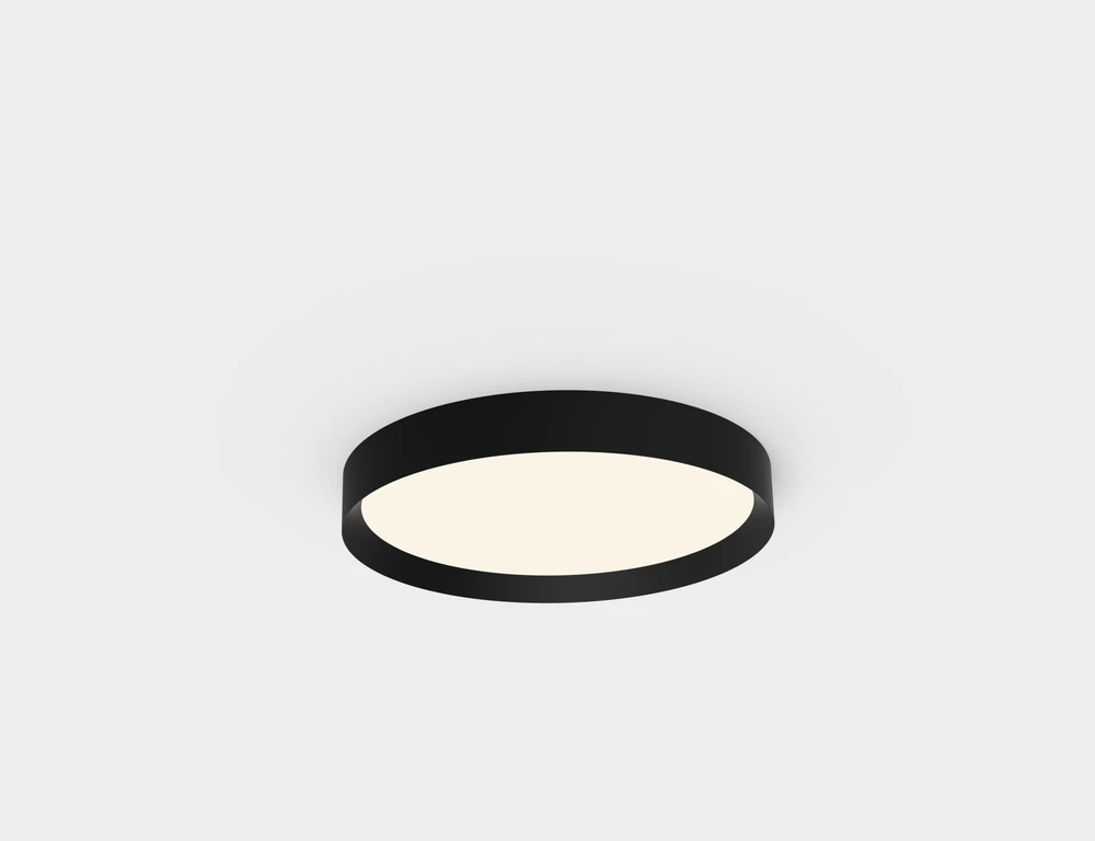 22W LED lubinis šviestuvas MINSK, juodas, 2700/3000/4000K, dimeriuojamas, P3758172NDT