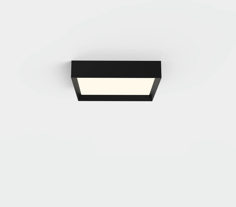 22W LED lubinis šviestuvas MUNICH, juodas, 2700/3000/4000K, P3759072N