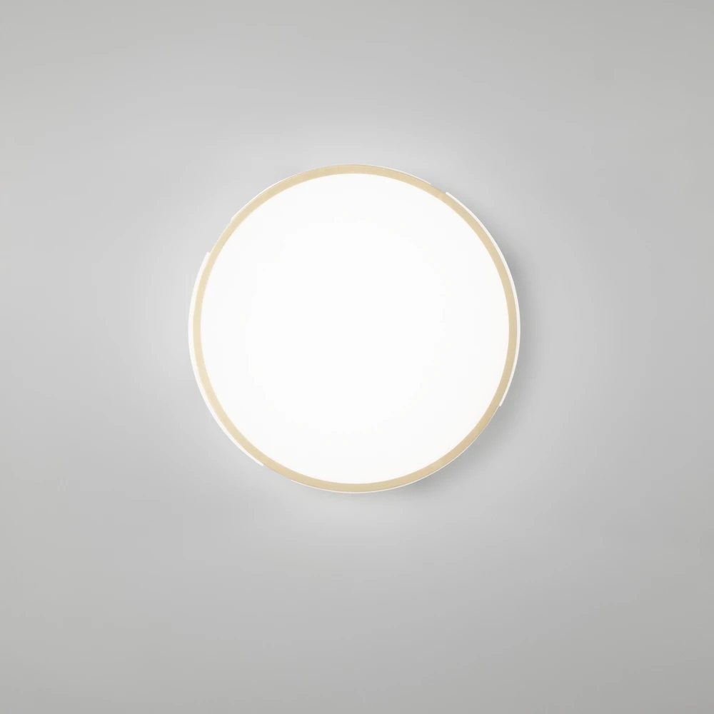22W LED lubinis šviestuvas PANGEA, aukso sp., CCT