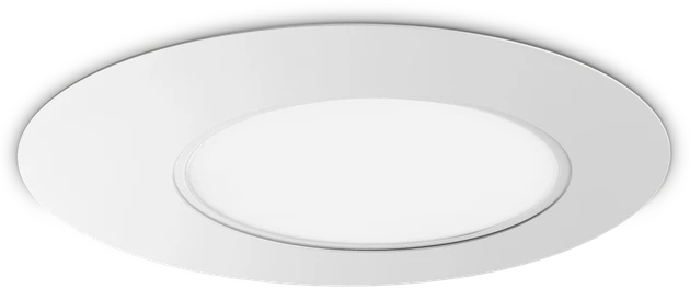 Lubinis šviestuvas Ideal Lux 22W LED paviršinis šviestuvas IRIDE, baltas, 3000K, dimeriuojamas, 328362