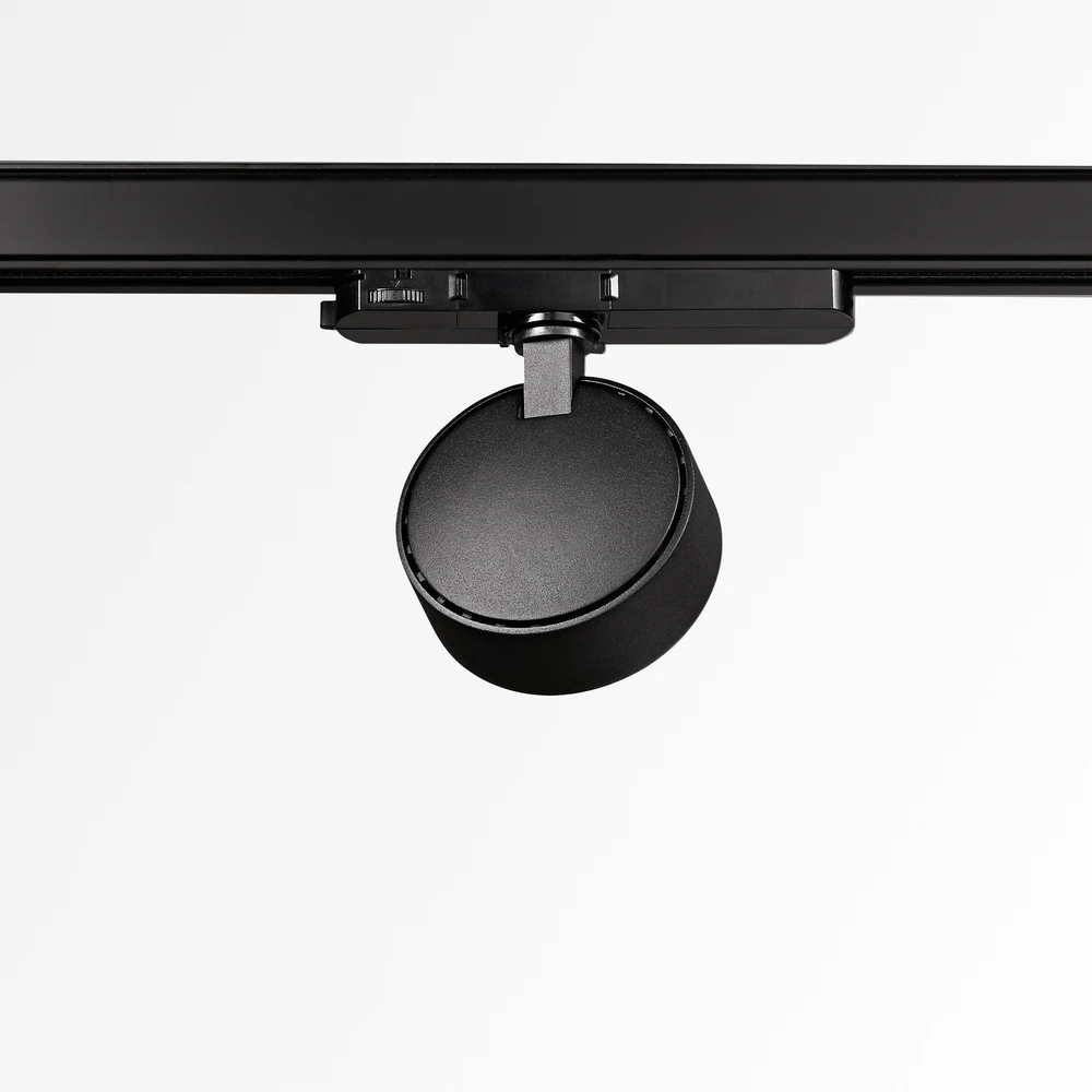 22W LED šviestuvas į 3 fazių bėgelį POV, juodas, 3000K, 296333